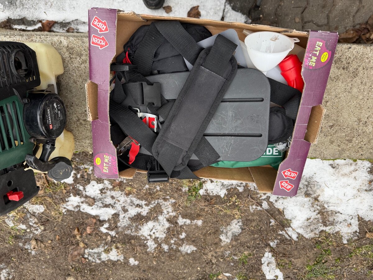 Predám benzinovy krovinorez Parkside 4 v 1 - 4