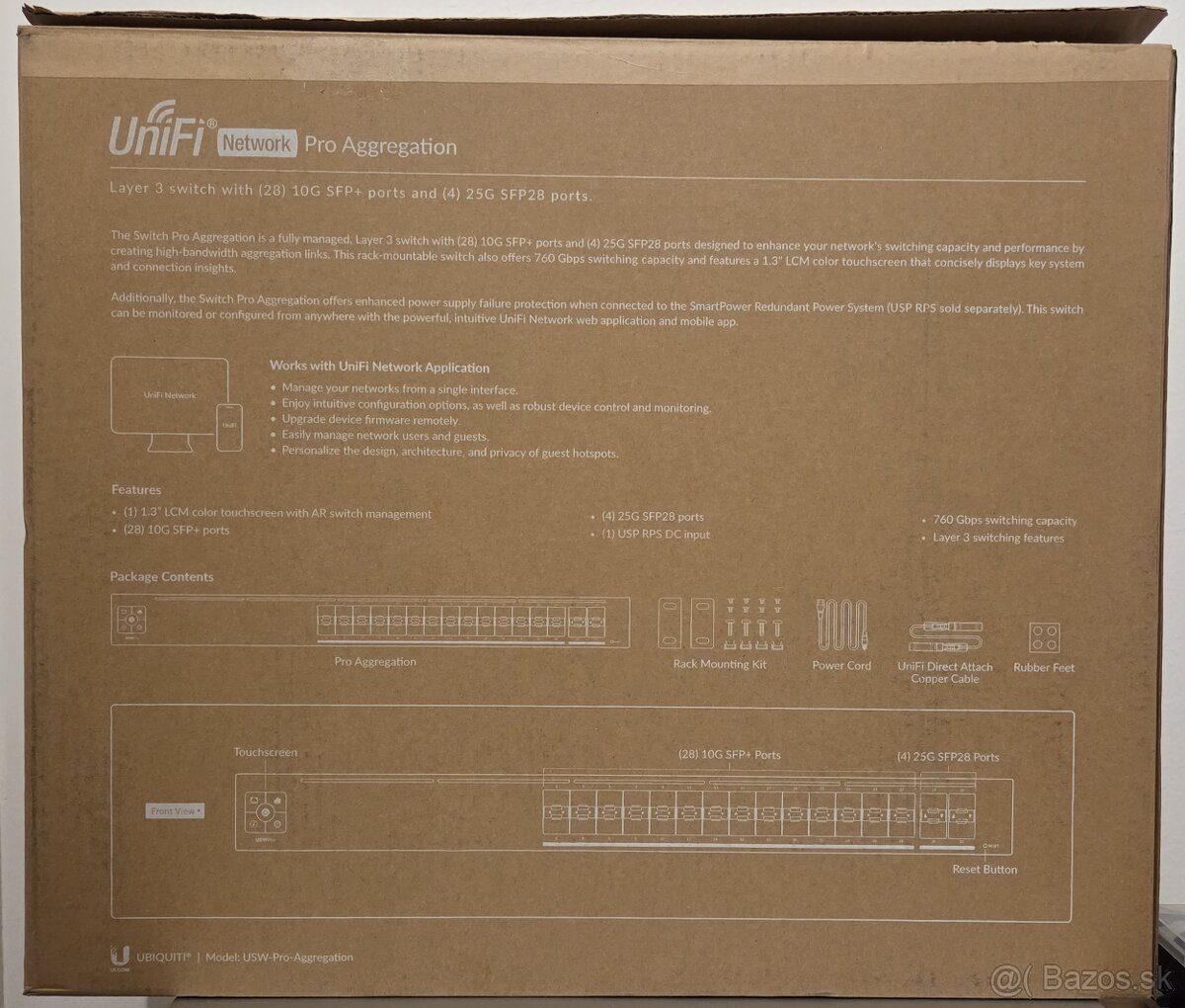 Ubiquiti UniFi Pro Aggregation Switch - 4