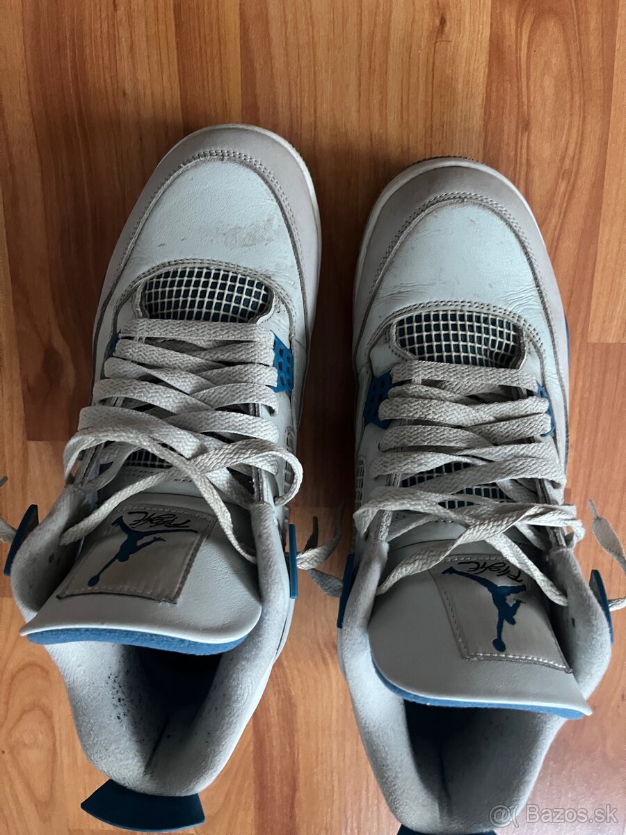 Jordan 4 military blue 45 - 4