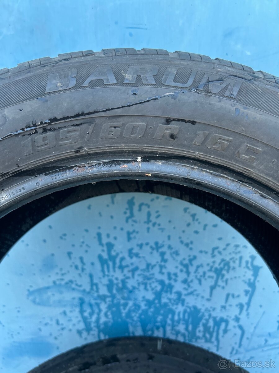 Letné pneumatiky 195/60 R16C Barum - 4
