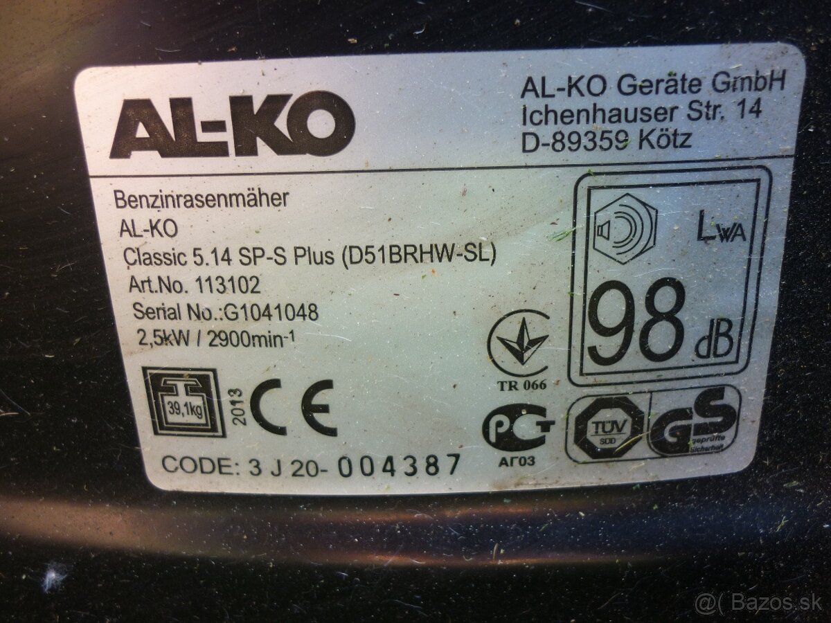 Kosačka Alko - 4