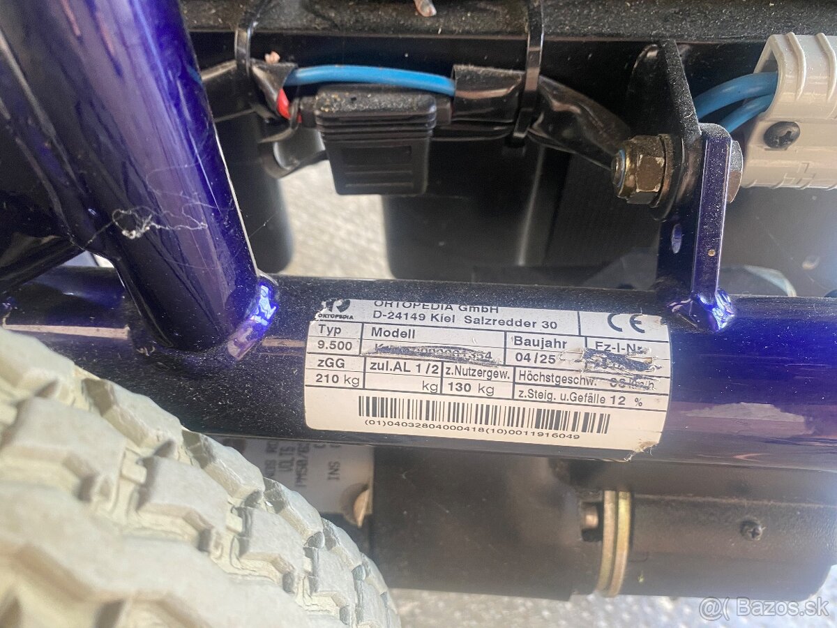 Elektrický invalidný vozík - 4