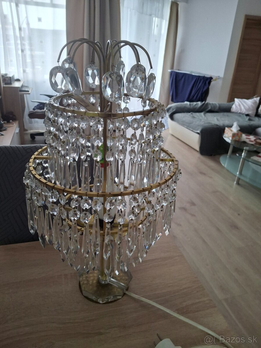 Kristalova starozitna lampa - 4