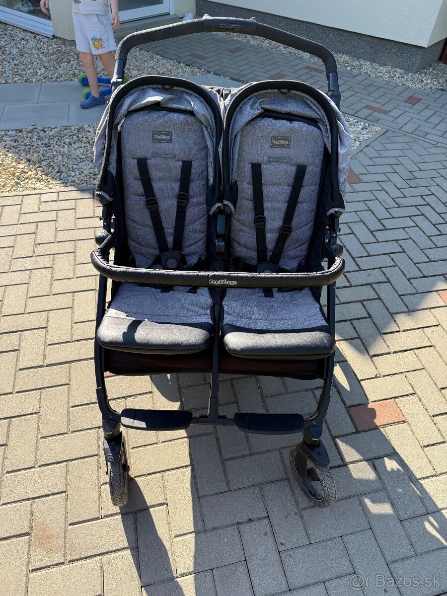 Kočík pre dvojičky Peg Perego Book for two - 4