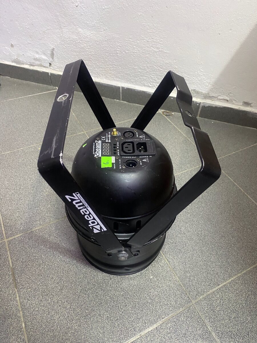 Predám 3 ks led par svetla RGBW - 4