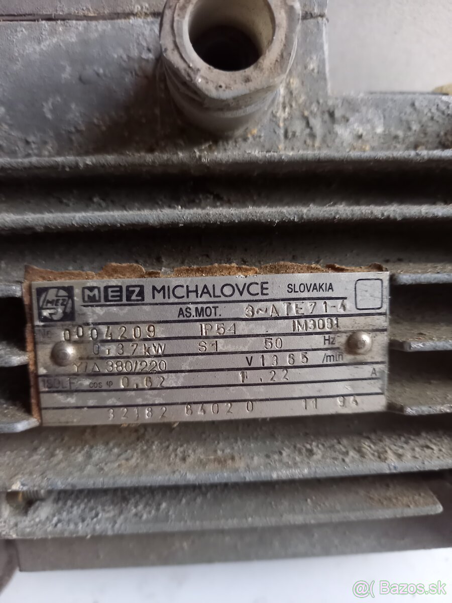 Elektromotor 0,37kw,1385 ot/min - 4