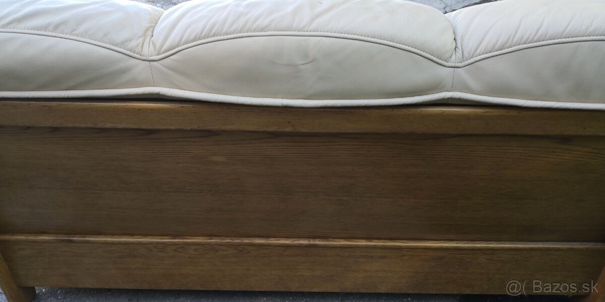 Kožená sedacia súprava(trojsedačka) - 4