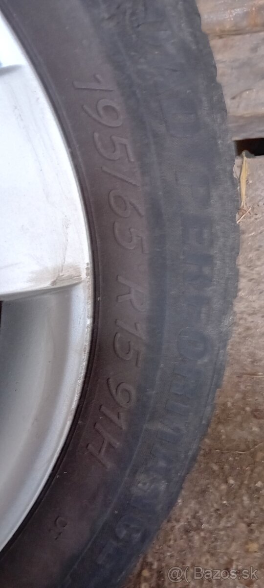 Alu disky + pneumatiky - 4