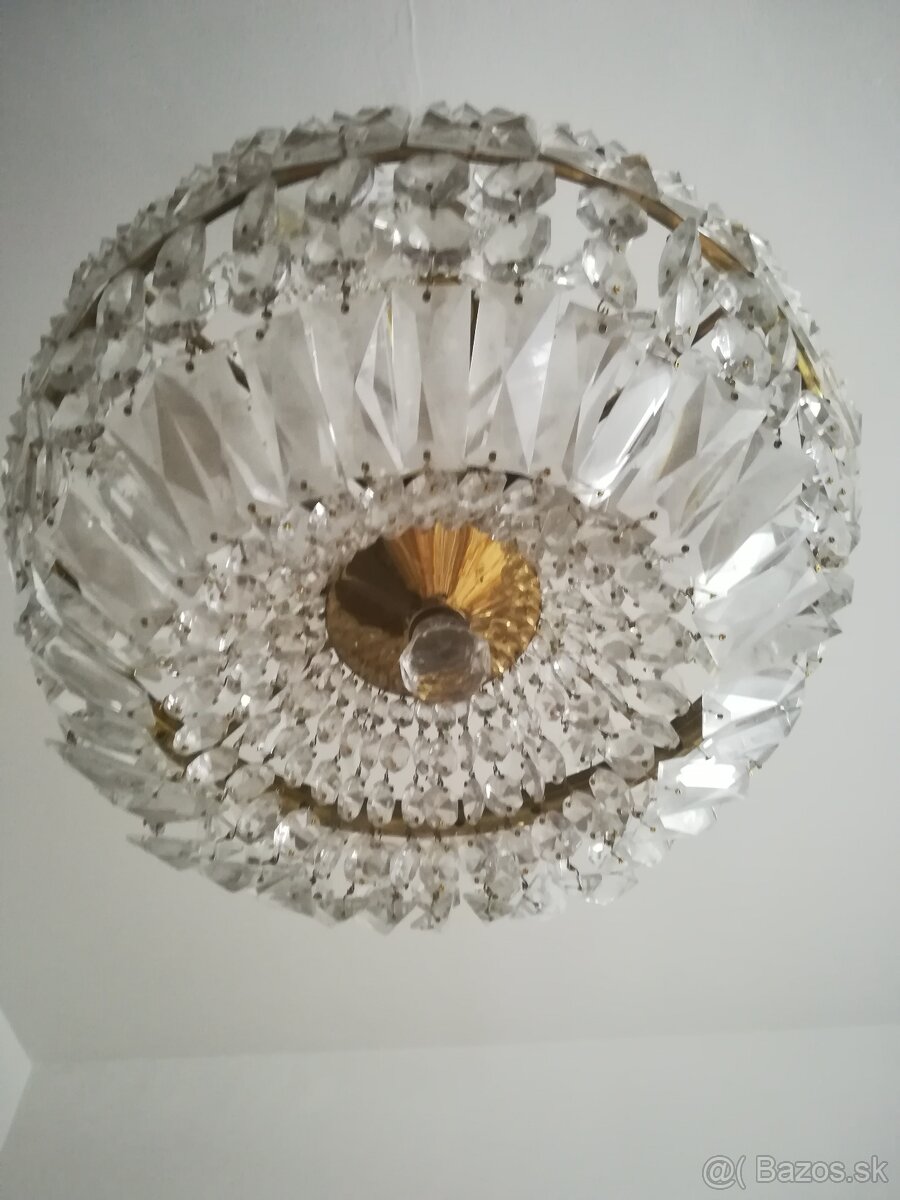 Luster kryštálový retro - 4