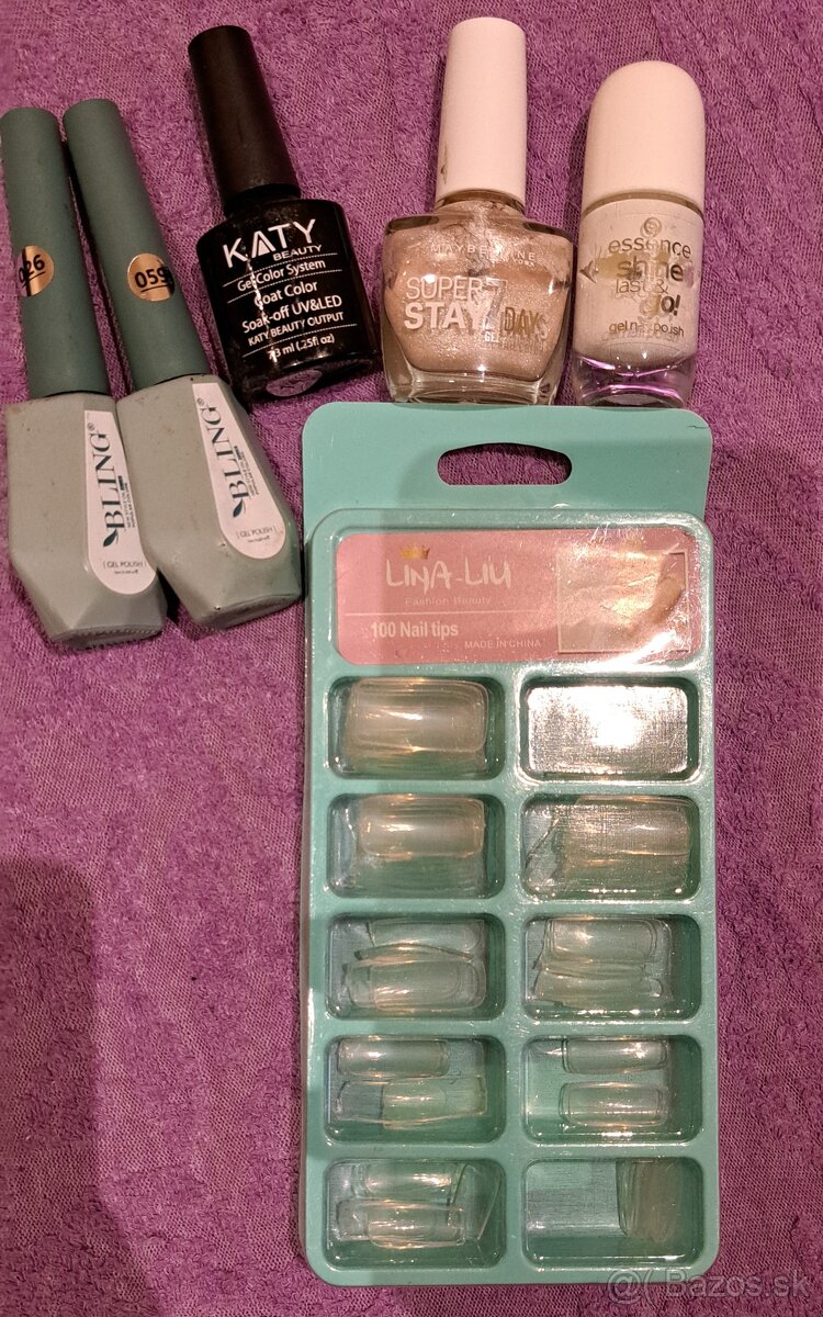 UV lampa - nail tips - gél laky - 4