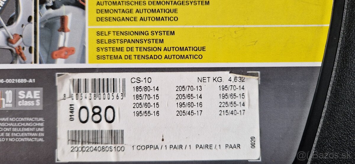 Snehové reťaze Thule - 4