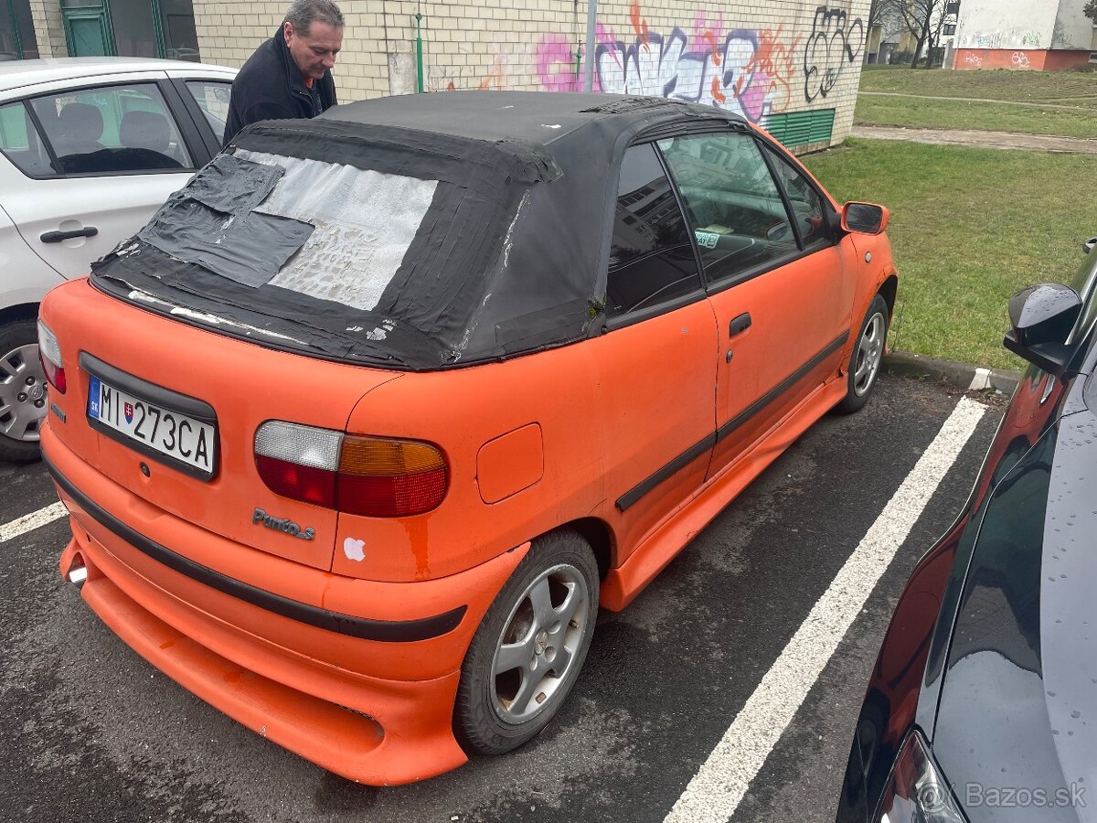 Predám Fiat puntoS kabriolet - 4