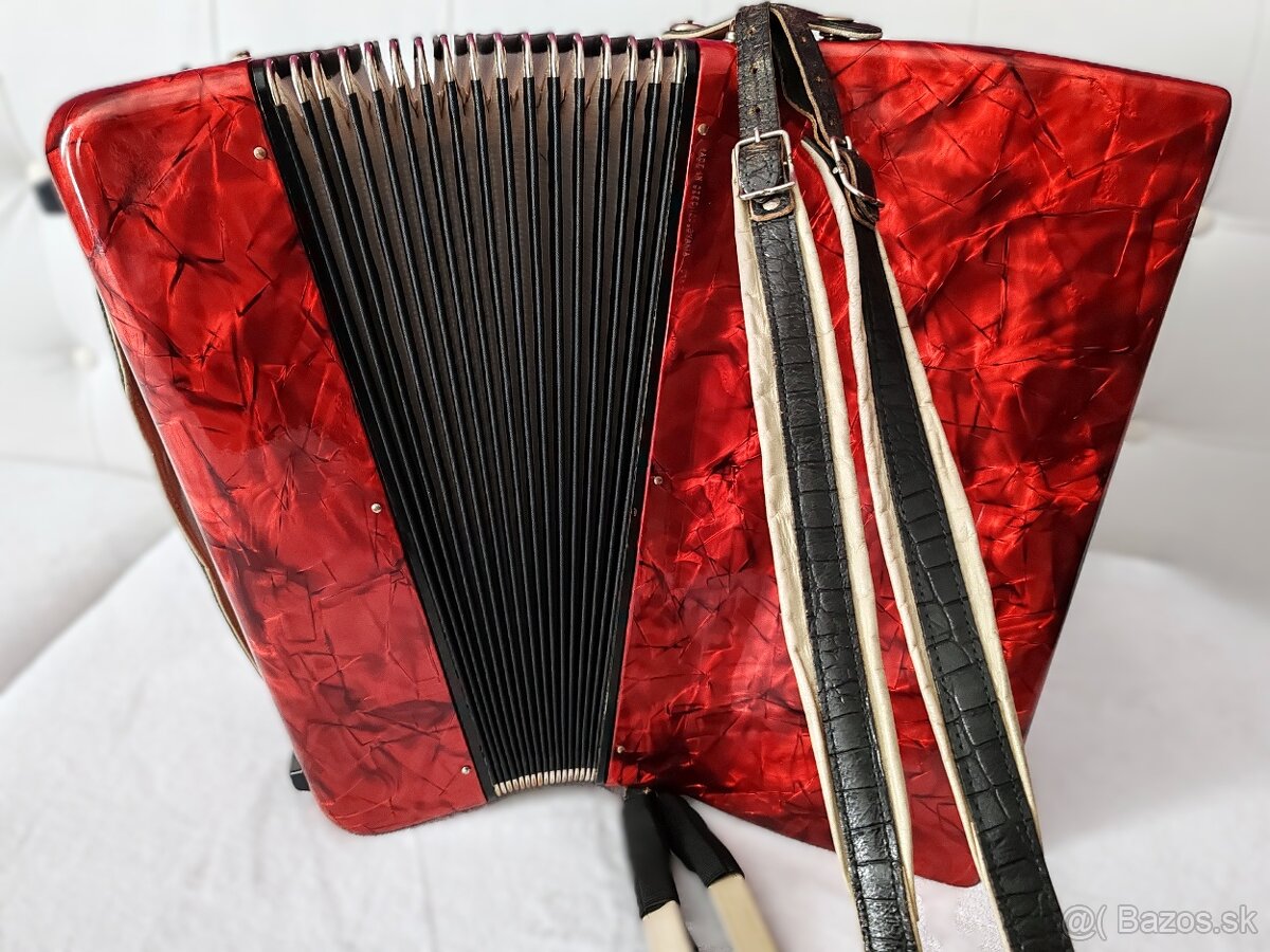 Predam akordeon Delicia Arnaldo 72 bas., TOP stav... - 4
