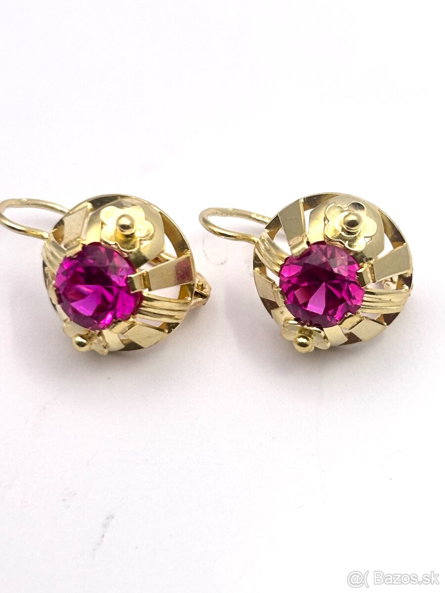 Zlaté náušnice 585/1000 - 4