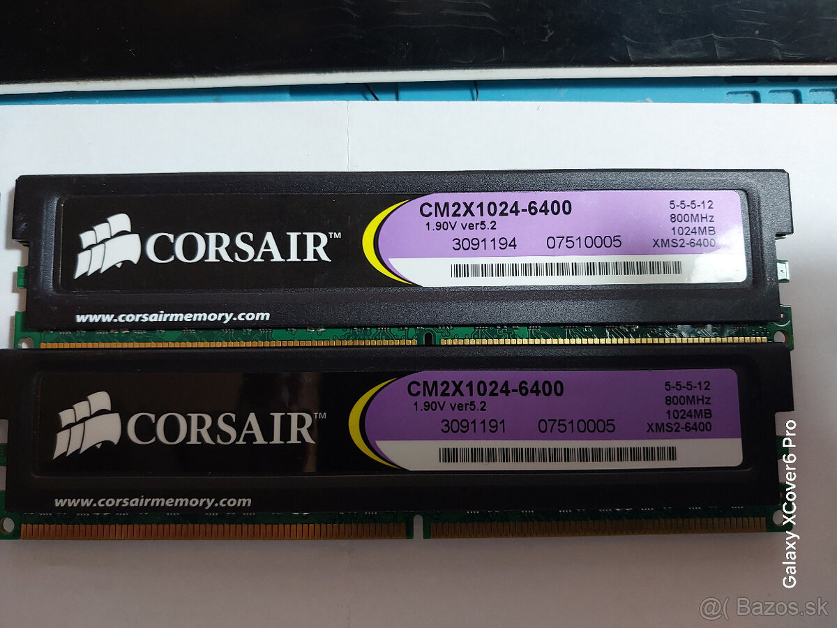 Pamäťe RAM DDR2 Corsair - 4