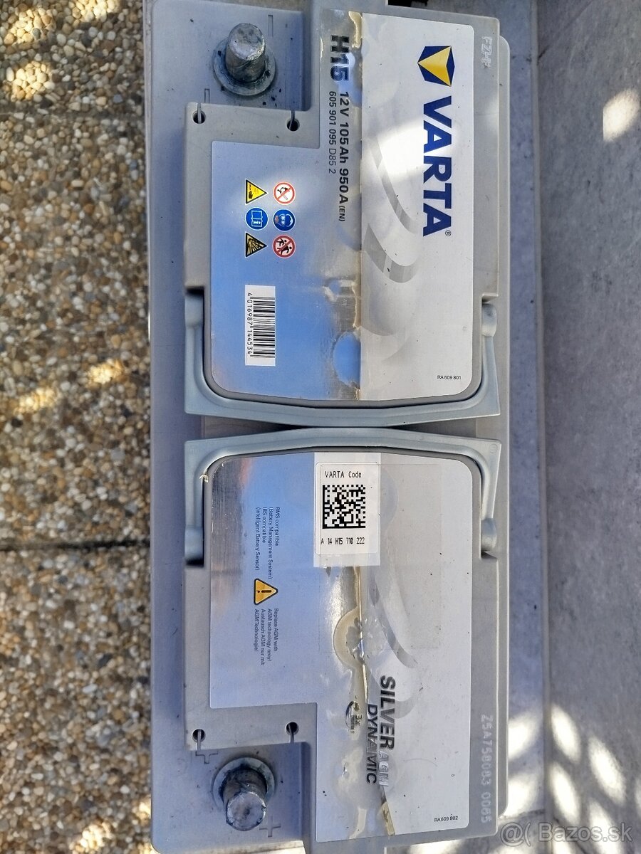 Akumulátor Varta G14 a Varta G15 - 4