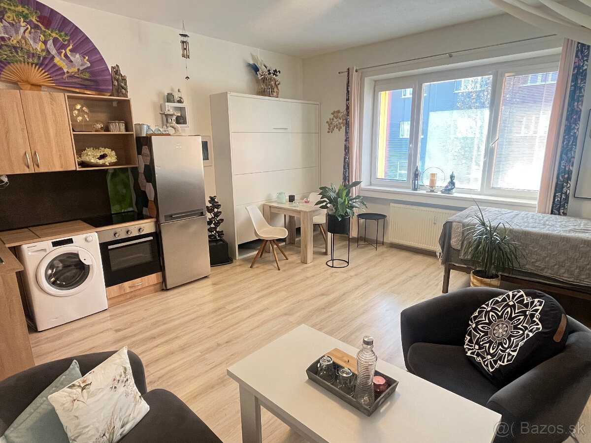 Zariadený 1 izbový byt 35 m2 v Trenčíne, ul. Piešťanská - 4