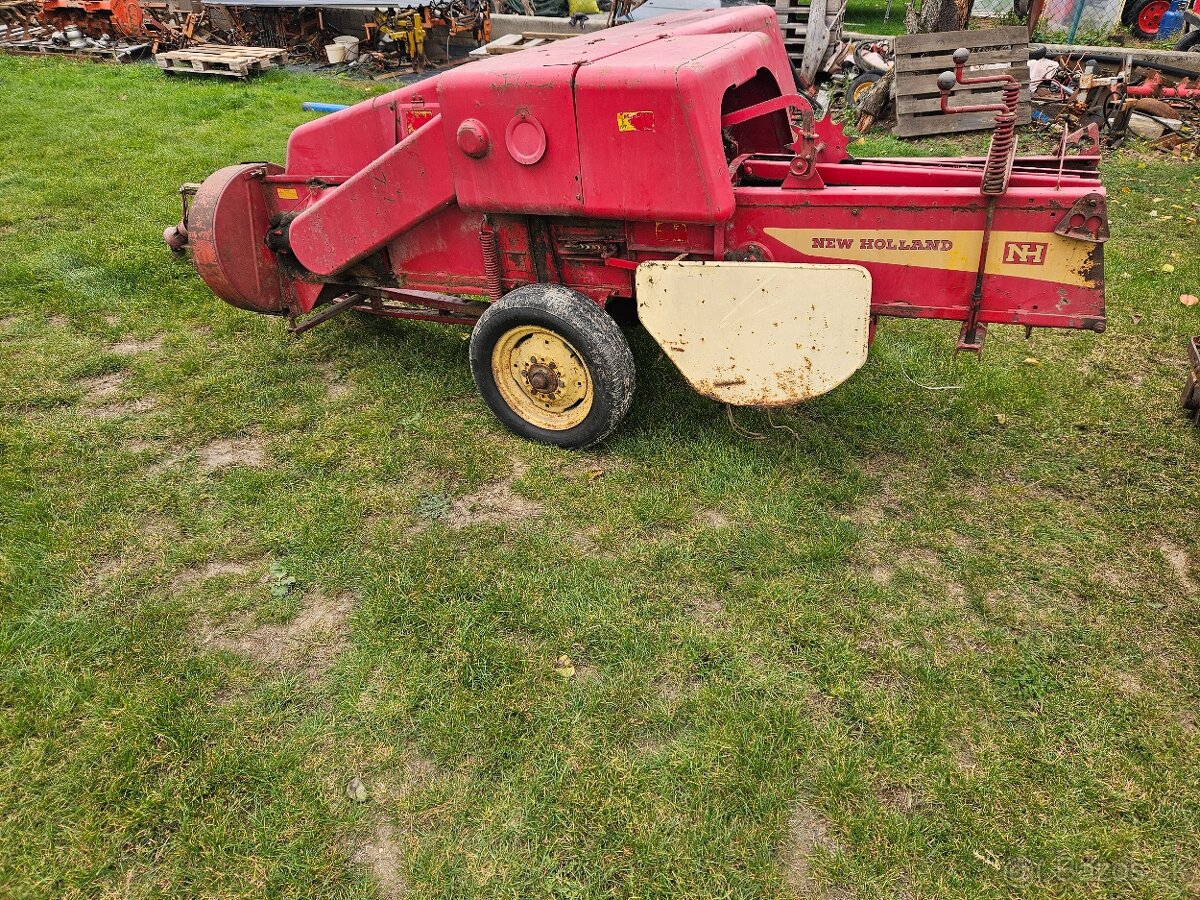 Balíkovač, lis na malé balíky - 4