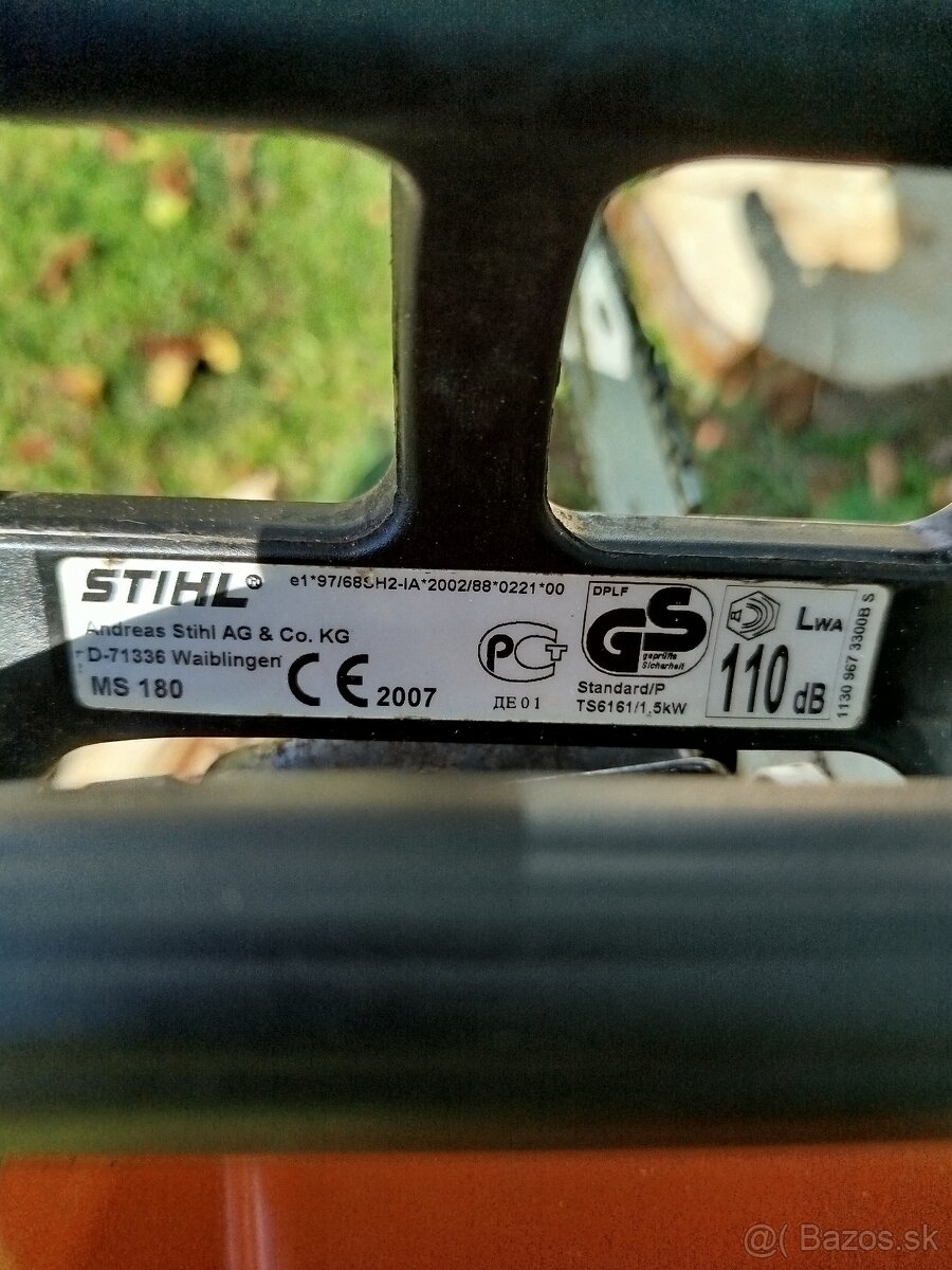Motorová píla STIHL MS180 - 4