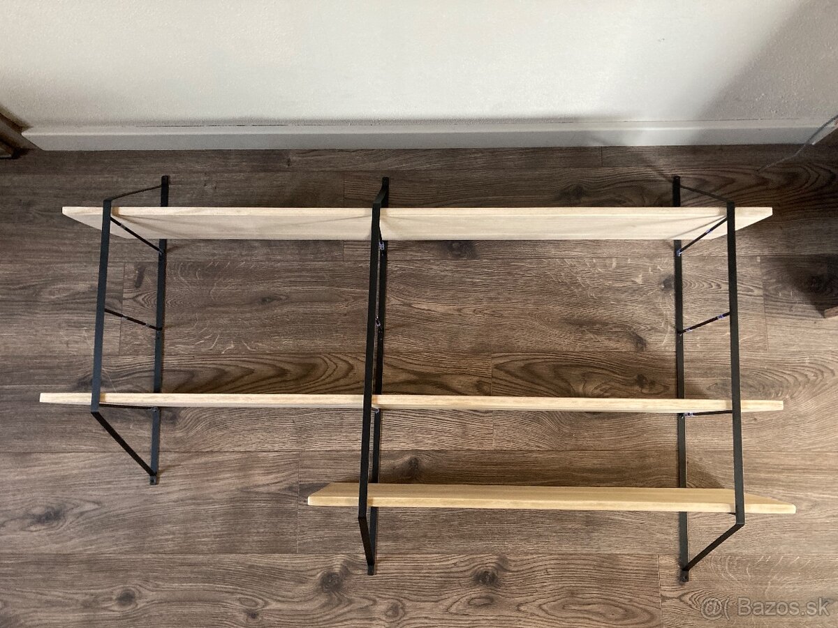 Variabilný nástenný regál - 4