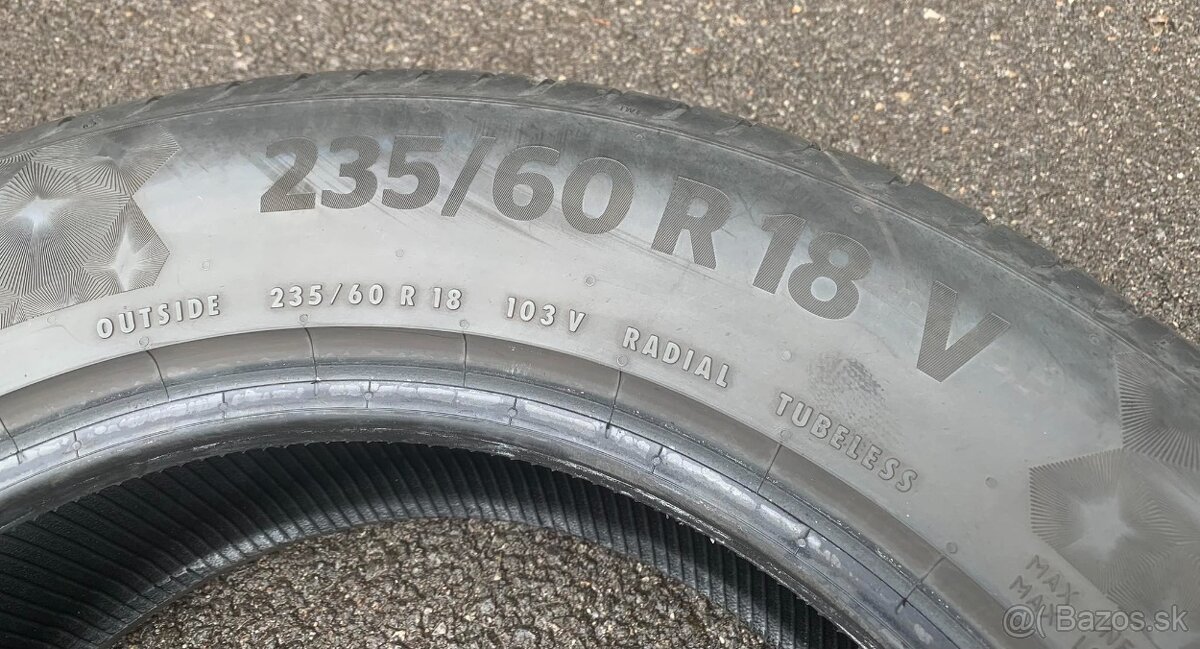 Pneumatiky Continental 235/60 R18 V EcoContact 6 - 4