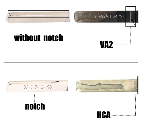 Peugeot & Citroen obal kľúča - 4