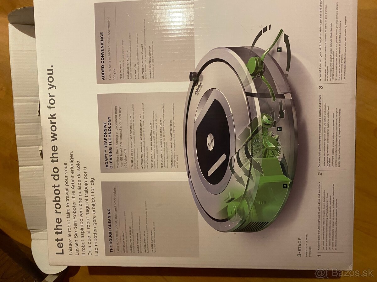 Robotický vysávač Irobot roomba - 4
