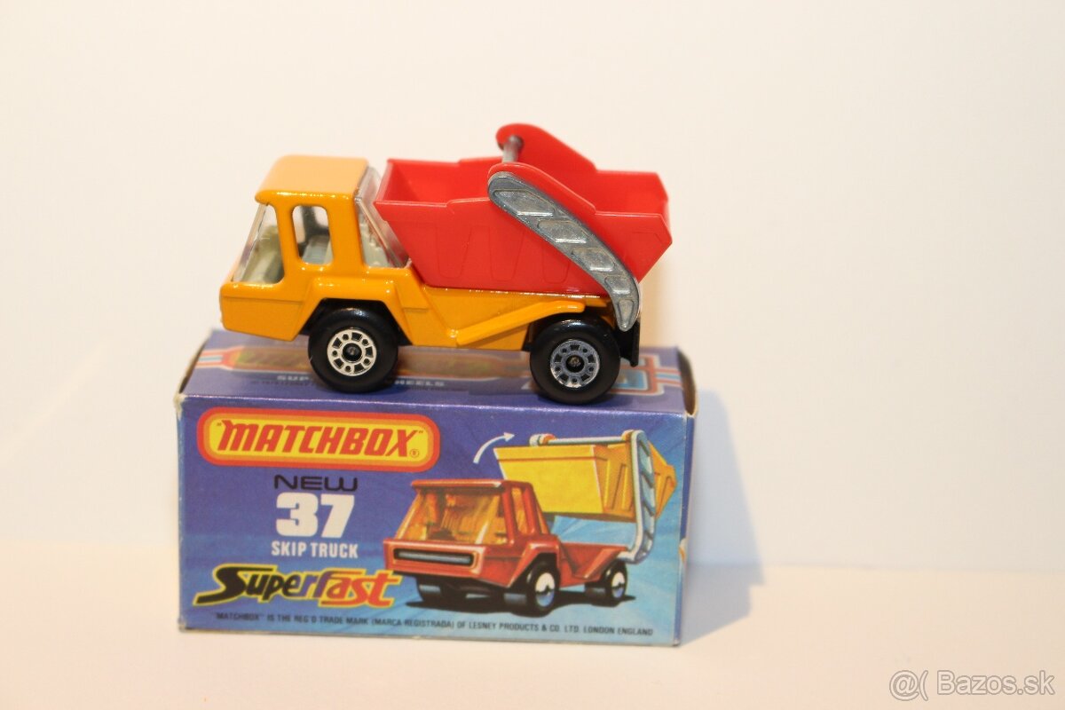 Matchbox SF Skip truck - 4