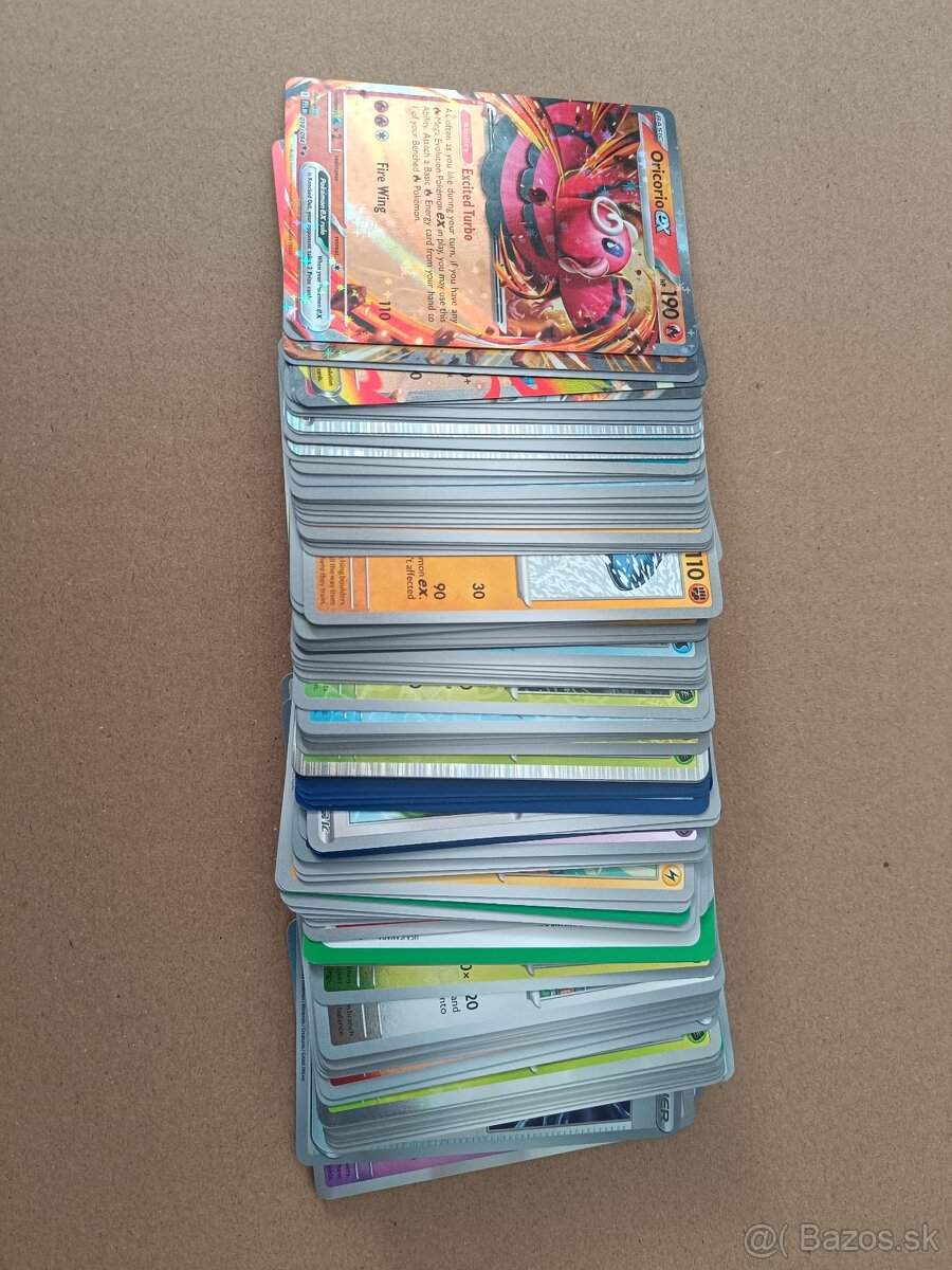 Pokémon karty 127 kusov - 4