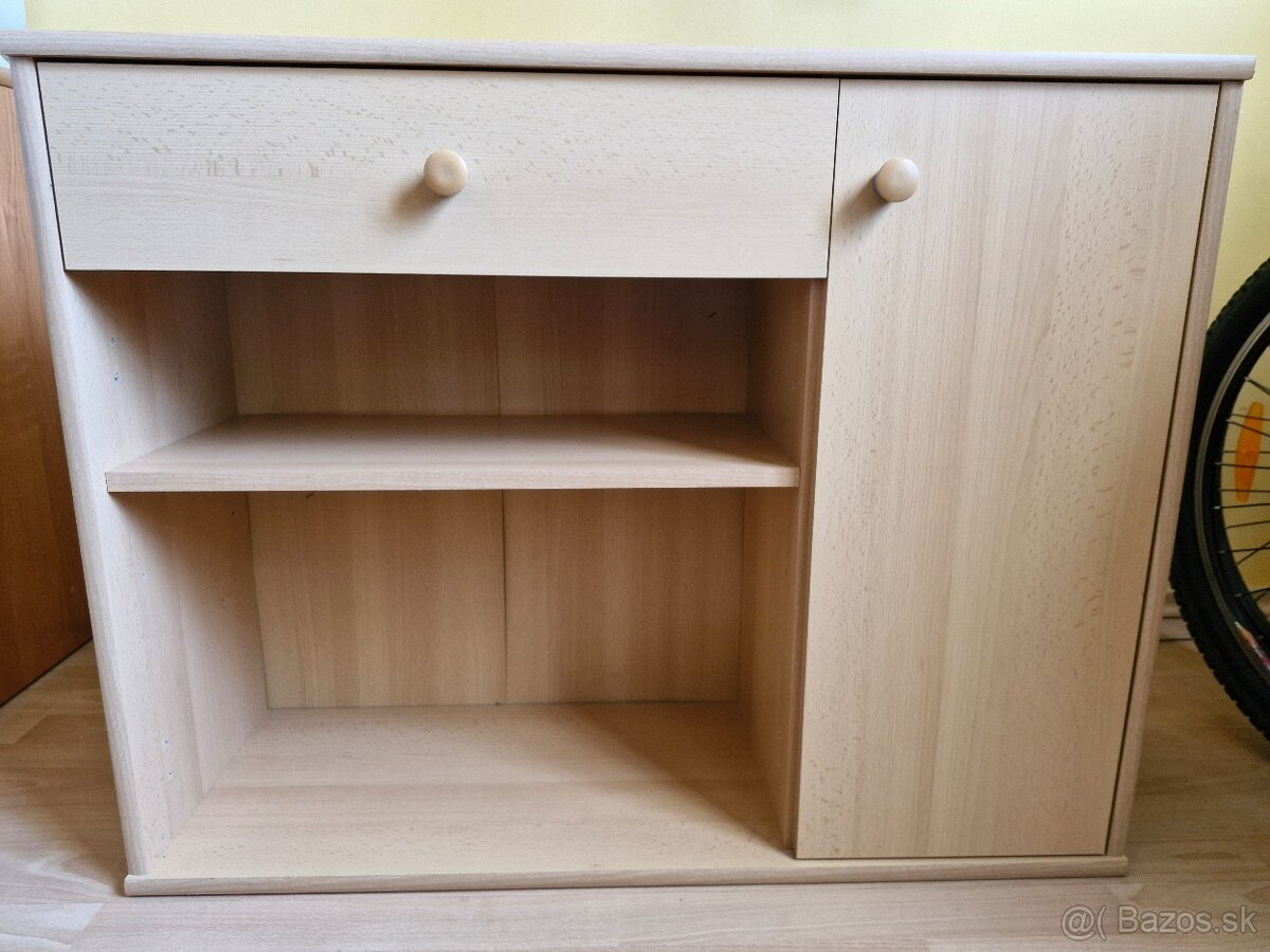 Policový regál a komoda - 4