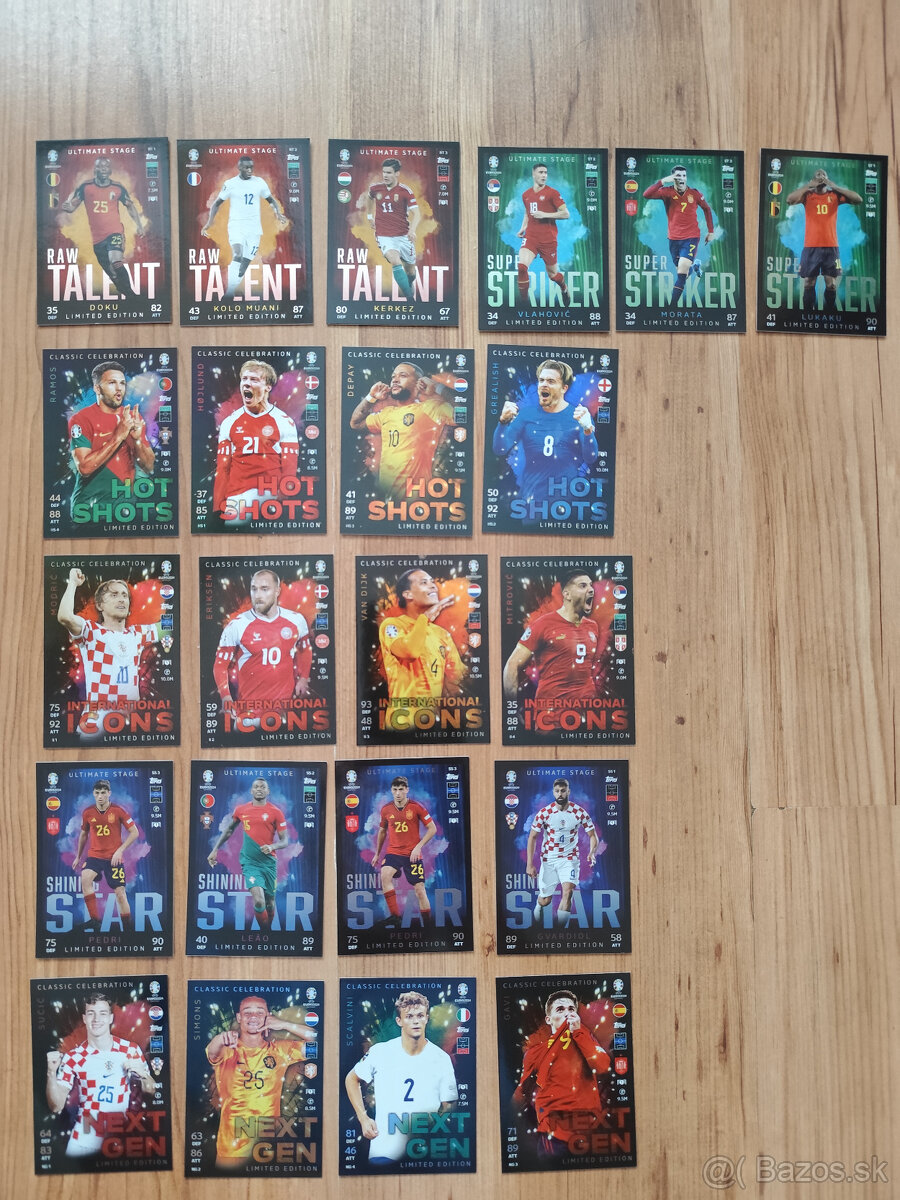 Futbalové kartičky Euro 2024 Match Attax - 4