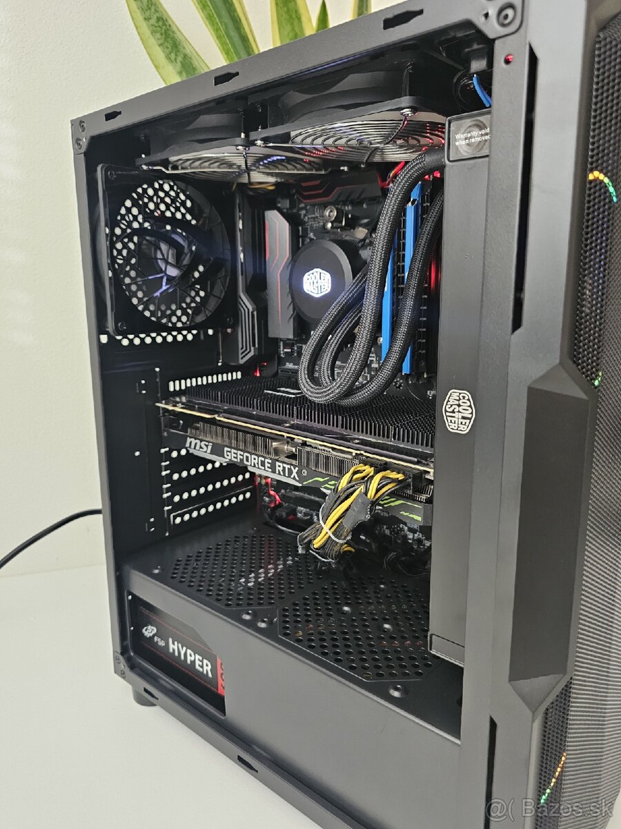 Herný počítač Ryzen 7 3800X RTX 2080 RAM 32 GB SSD - 4