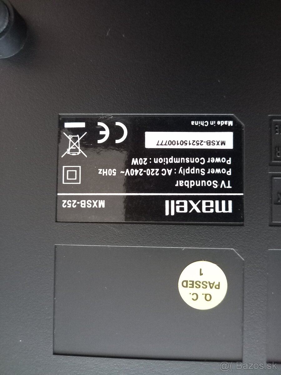 MXSB-252 soundbar Maxell - 4