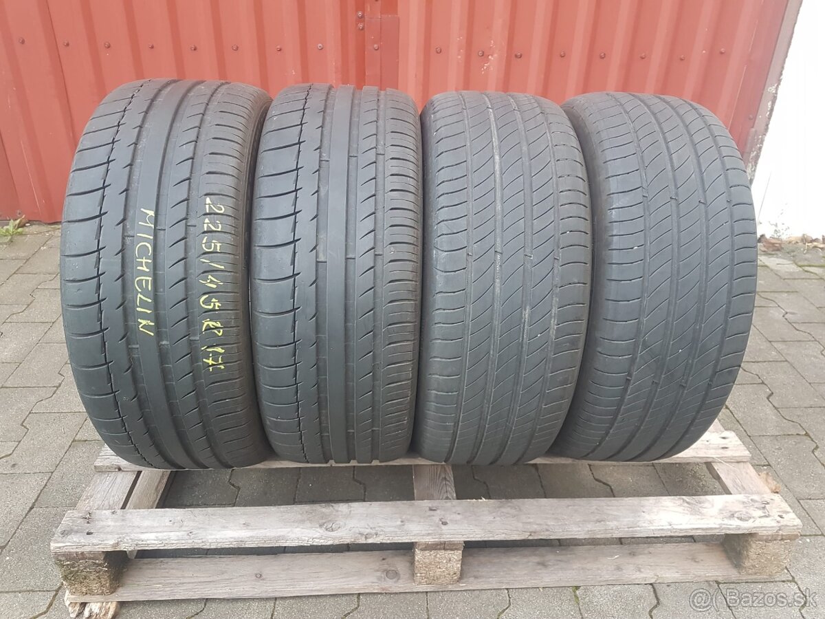 Letne 225/45R17 Bridgestone a Michelin - 4