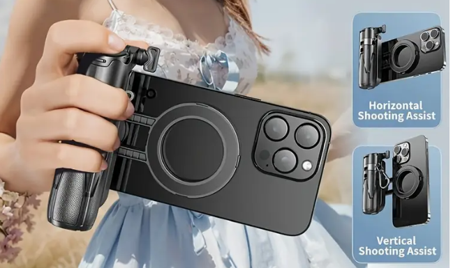 Predám selfie tyč na mobil s magnetom a stojanom - 4