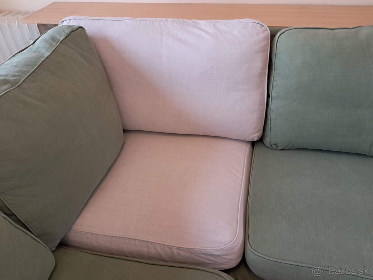 Predam sedacku IKEA ektorp aj s nahradnymi navlekmi - 4