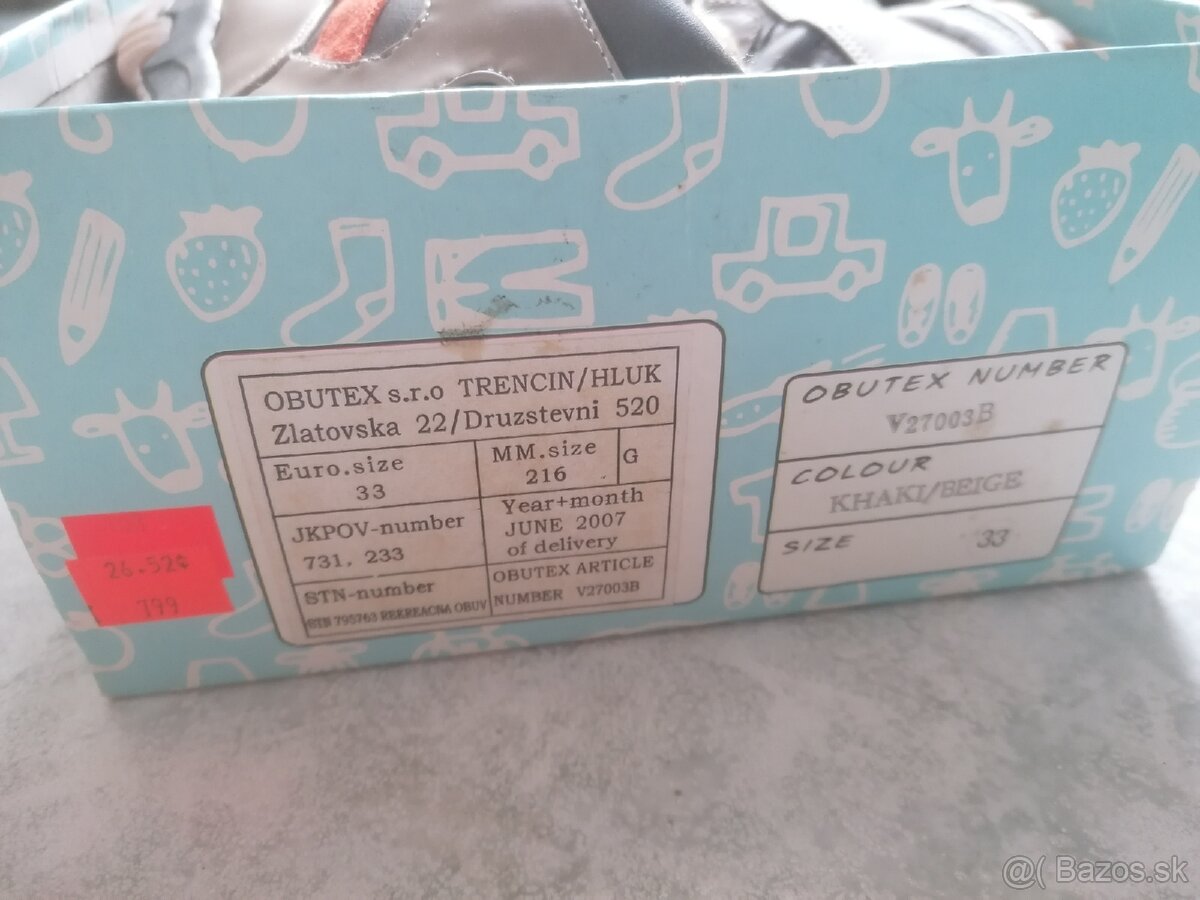 Chlapčenské topánky veľkosť 33 - 4