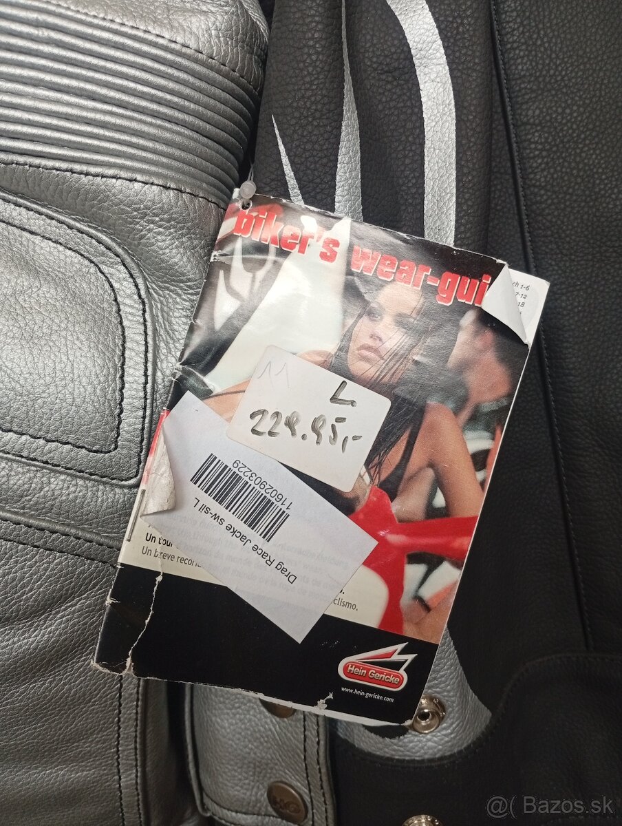 bunda Hein Gericke, koža, velkost L - 4