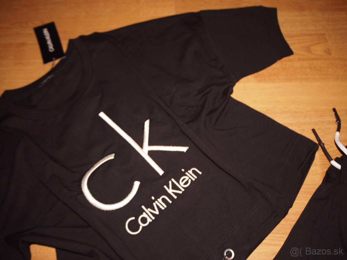 Calvin Klein dámska teplakova súprava čierna - 4