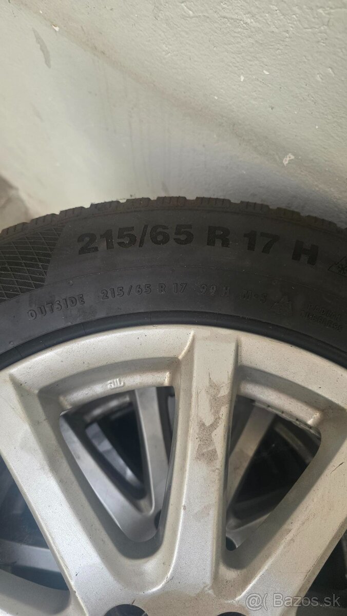 Zimné komplety 215/65R17 VW - 4