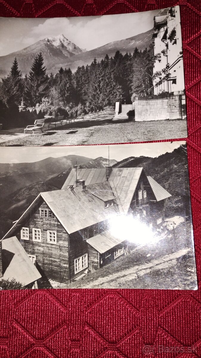 Tatry - staré pohľadnice - 4