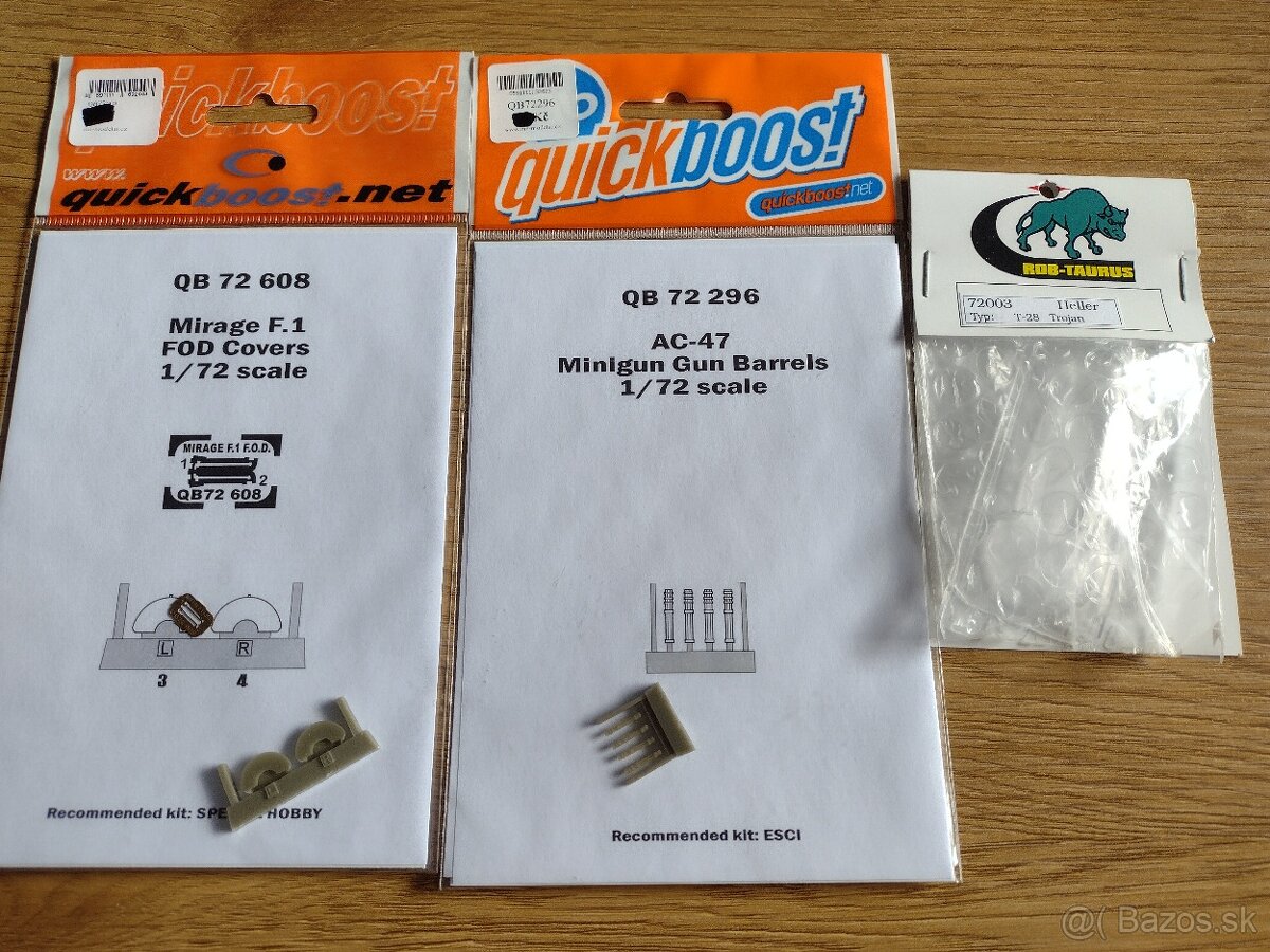 Plastikové modely 1:72 odliatky a konverzné sady - 4