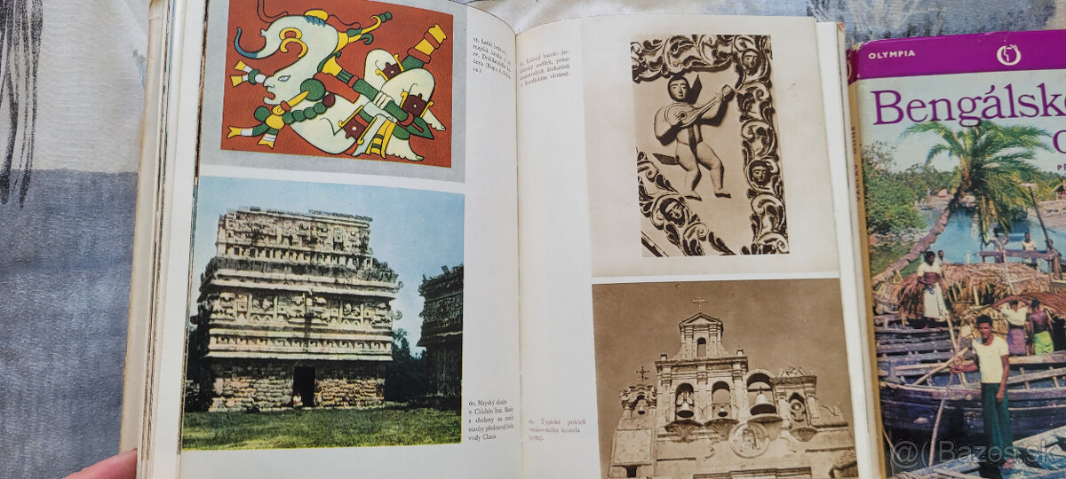 12 x staršie cestopisy - aj Mexiko 1955 - 4