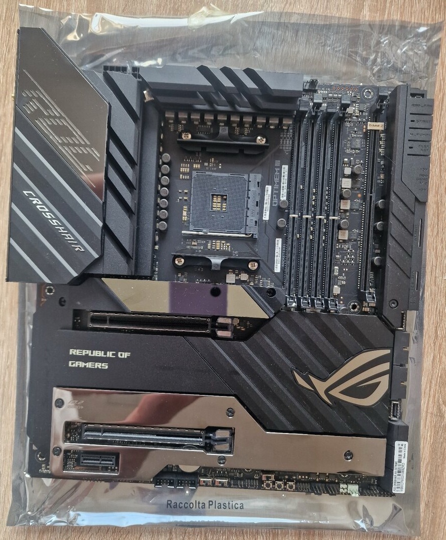 asus rog crosshair VIII EXTREME x570 + ryzen 7 5700g - 4