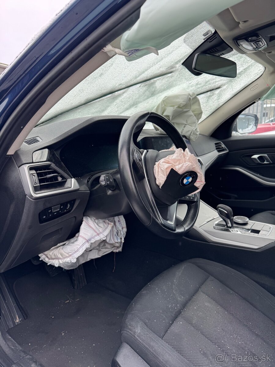 BMW 318d 110 kW, 2021 – PO NEHODE, MOTOR OK - 4