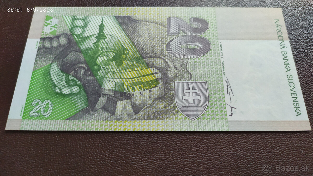 20 Sk 1997 séria B, UNC - 4