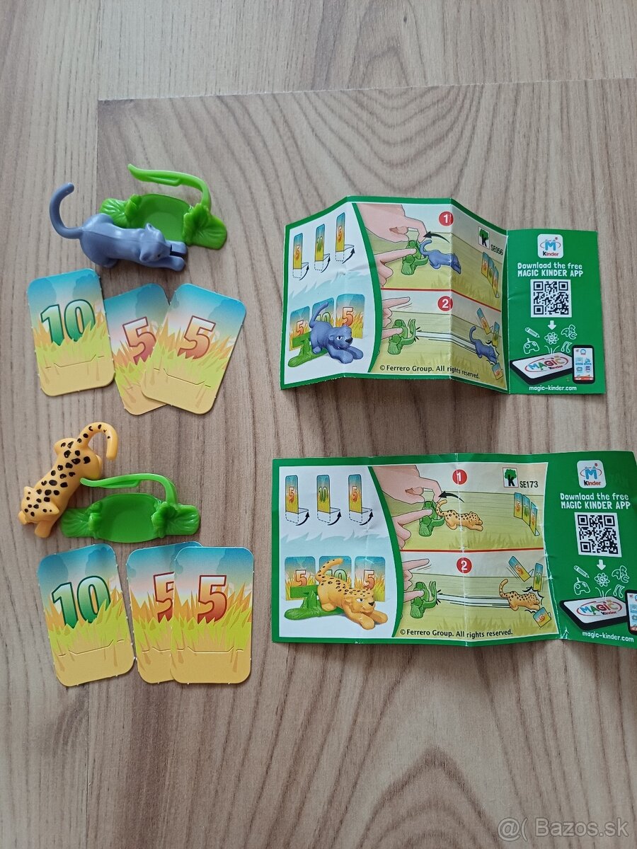 Kinder figurky 1 - 4