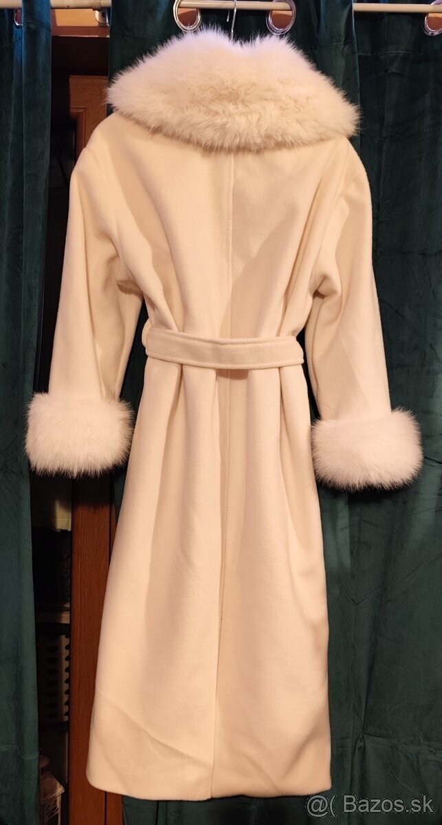 Nový dámsky vlnený kabát - 4