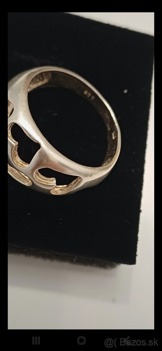 Strieborný prsteň - 4