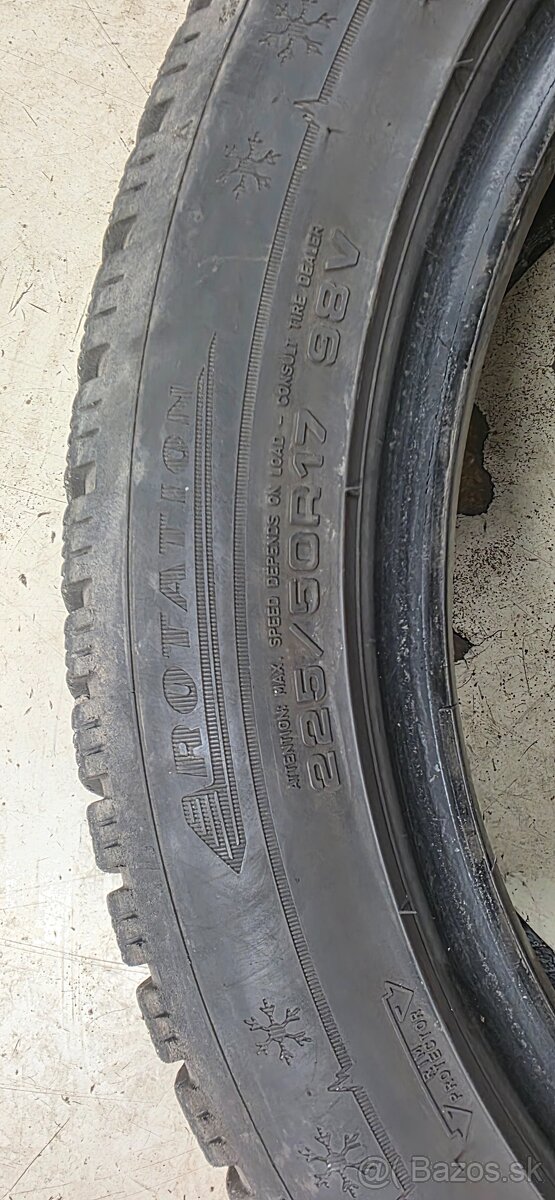 225/50 r17 zimné Dunlop - 4